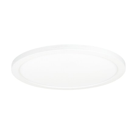 Jesco Flush Mount LED 12 Round Slim Trim 22W 3CCT 90CRI WH CM408RA-12R-120V-SW3-WH